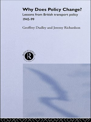 cover image of Why Does Policy Change?